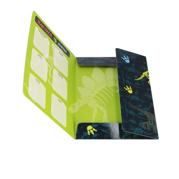 Teczka z gumką A4 Dino Glow 559701 STARPAK